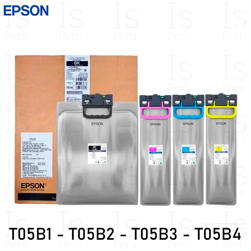 Pack Tintas Epson T05B